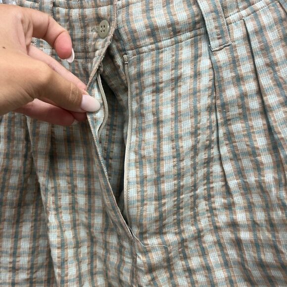 Melbourne vintage Plaid Flat Front Shorts - Picture 3 of 3